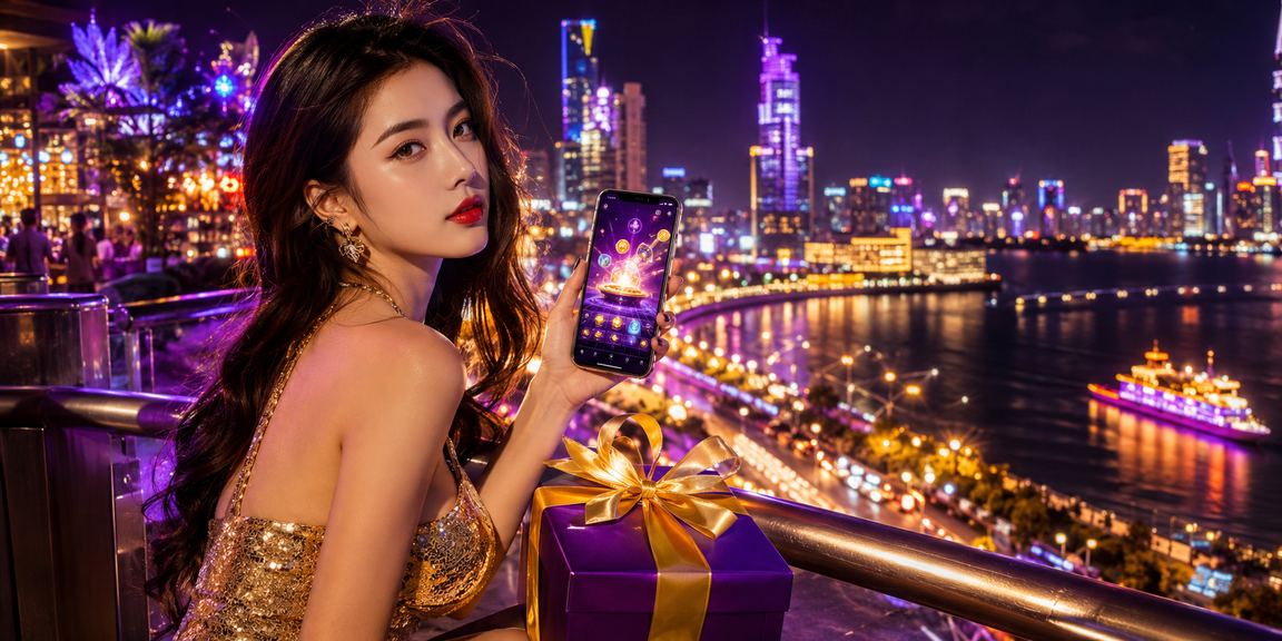 Người chơi Sài Gòn đặt cược trực tuyến trên điện thoại trong không gian neon ban đêm